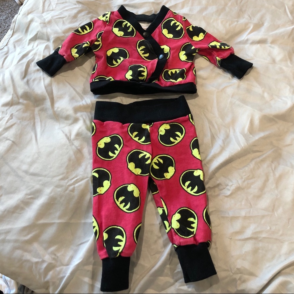 2 Pieces Matching Set Kids Batman Grow in the Dark